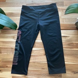 Old Navy girls’ size large 10/12‎ “Get it Girl” athletic capri leggings